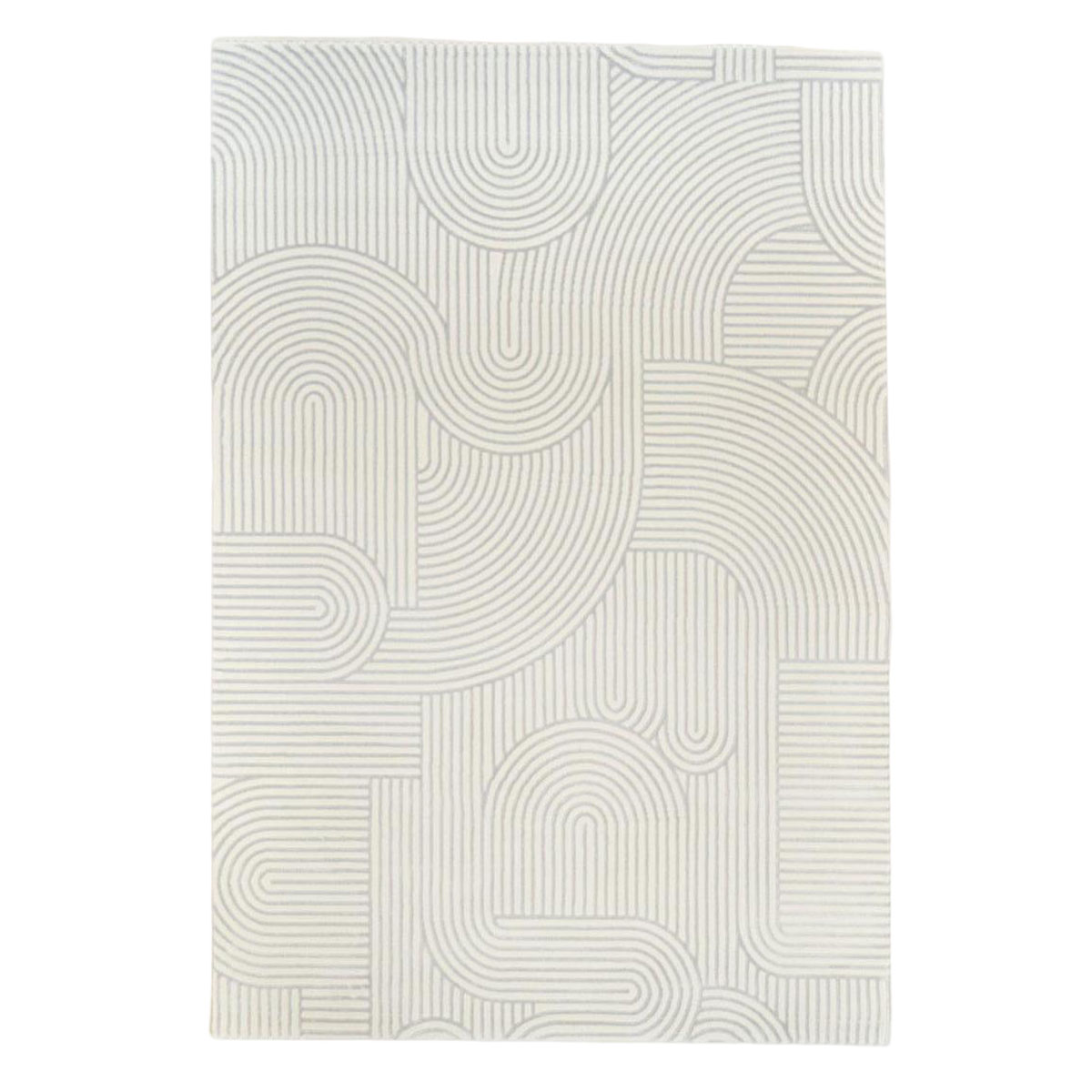 Χαλί Διαδρόμου (80x150) Ezzo Carolina E682B2A Light Grey