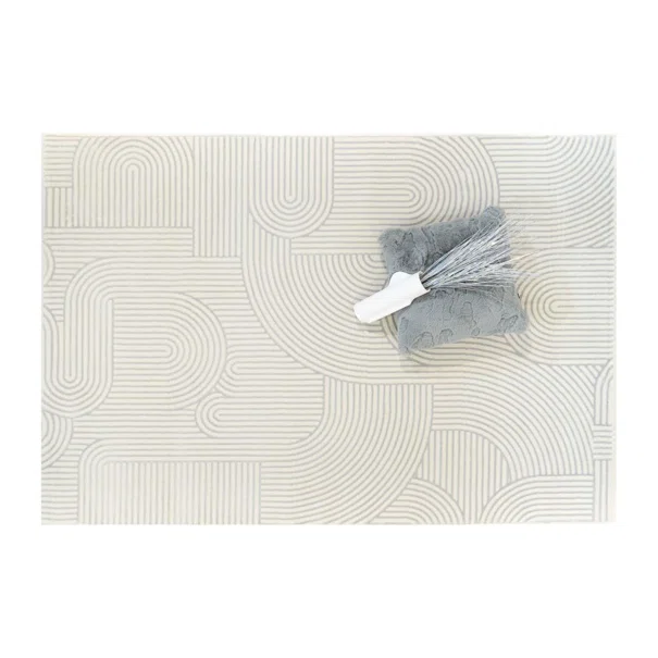 Χαλί (160x230) Ezzo Carolina E682B2A Light Grey