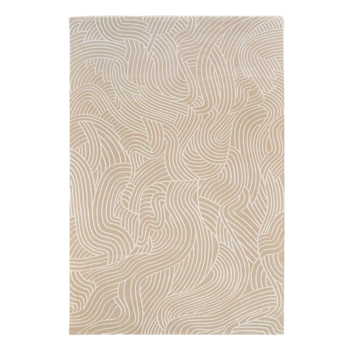 Χαλί Διαδρόμου (80x150) Ezzo Carolina E679A1W Beige