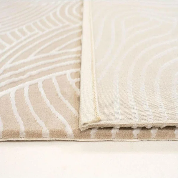 Χαλί (160x230) Ezzo Carolina E679A1W Beige