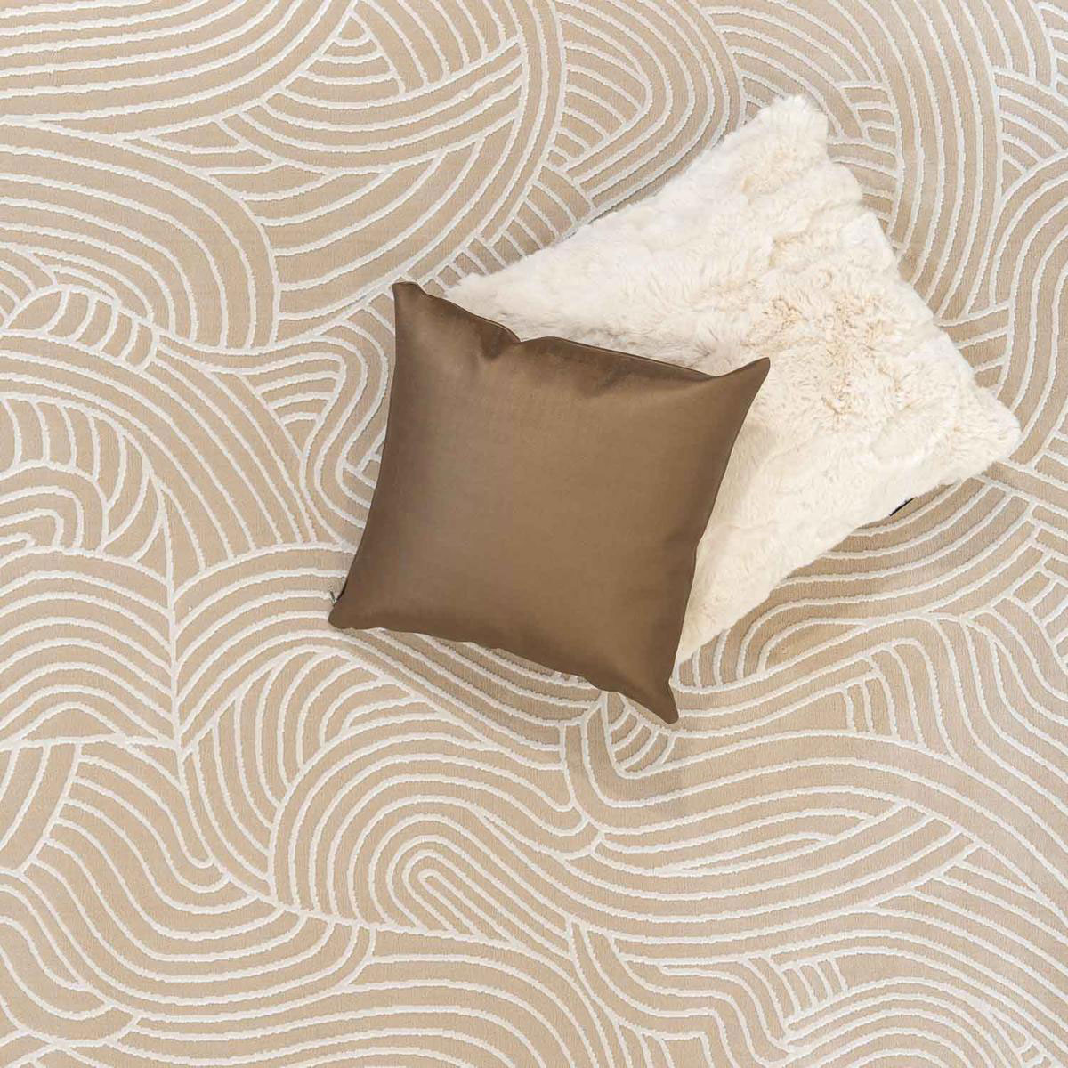 Χαλί (160X230) Ezzo Carolina E679A1W Beige Χαλιά Σαλονιού Χειμερινά Spitishop