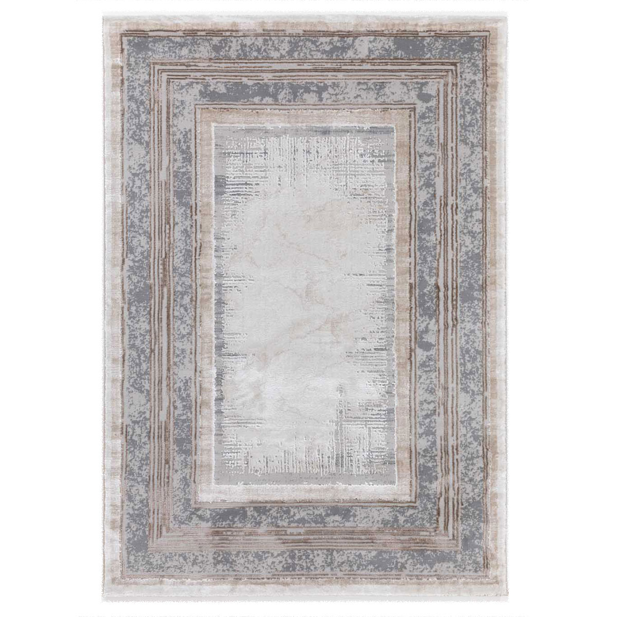 Χαλί Διαδρόμου (80x150) Ezzo Firenze D077AH9 Grey