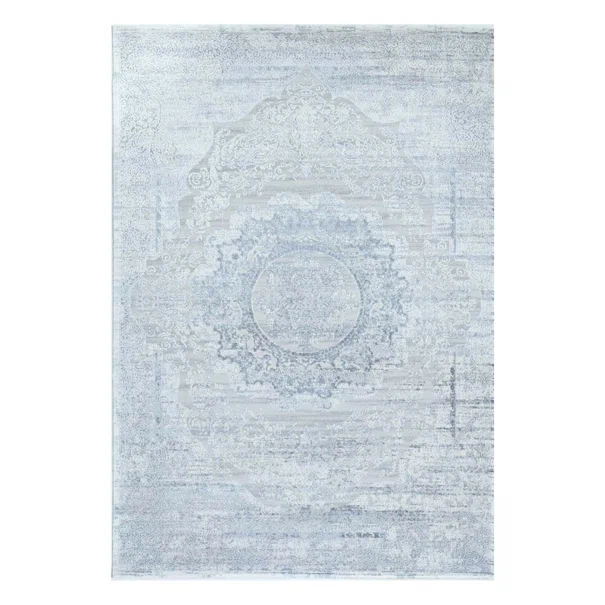 Χαλί Διαδρόμου (80x150) Ezzo Firenze D076AY9 Grey