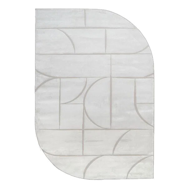 Χαλί Διαδρόμου (80x150) Ezzo Forma E460A2A Light Grey