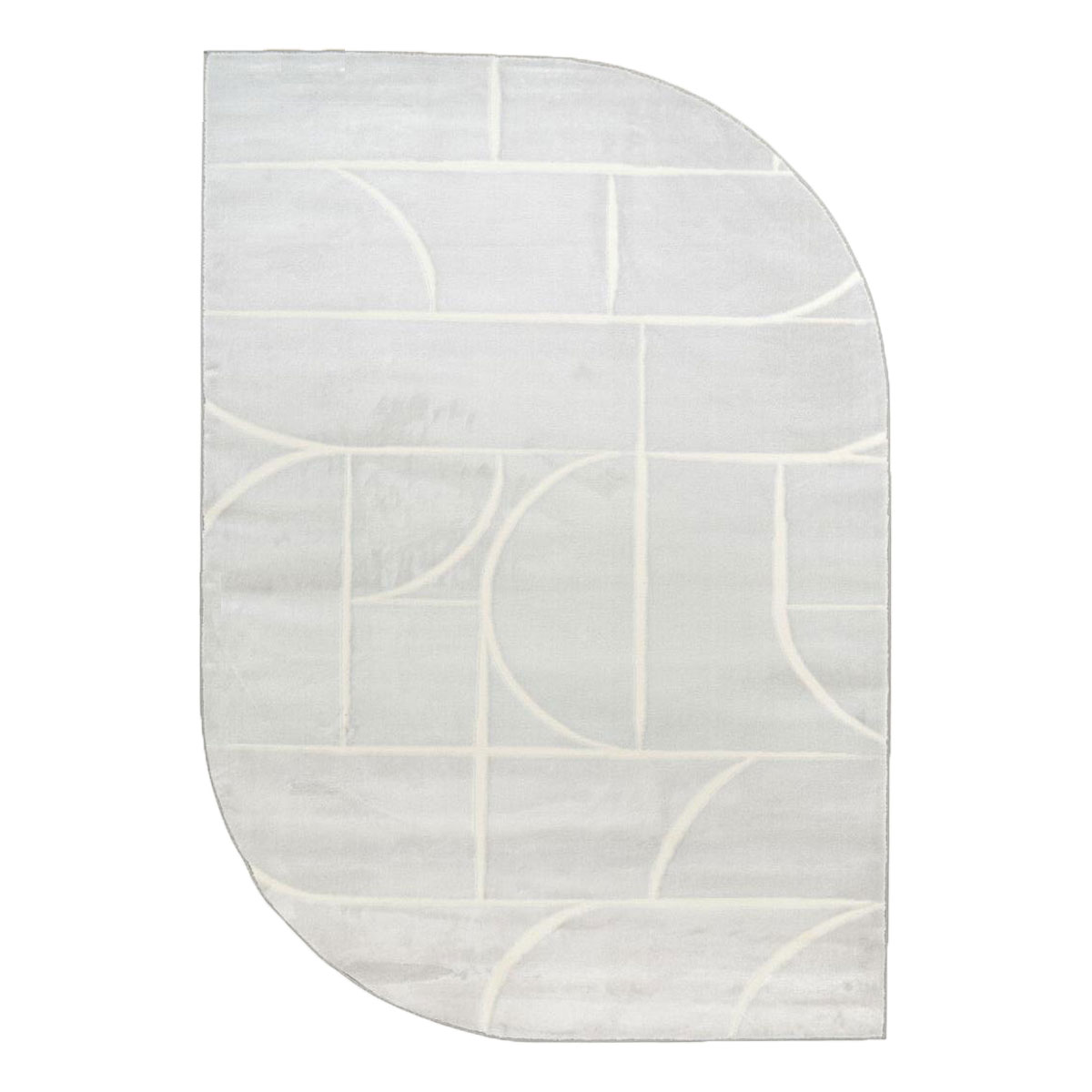 Χαλί Διαδρόμου (80x150) Ezzo Forma E460B2A Light Grey