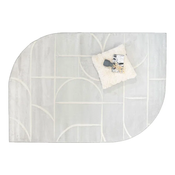 Χαλί (160x230) Ezzo Forma E460B2A Light Grey