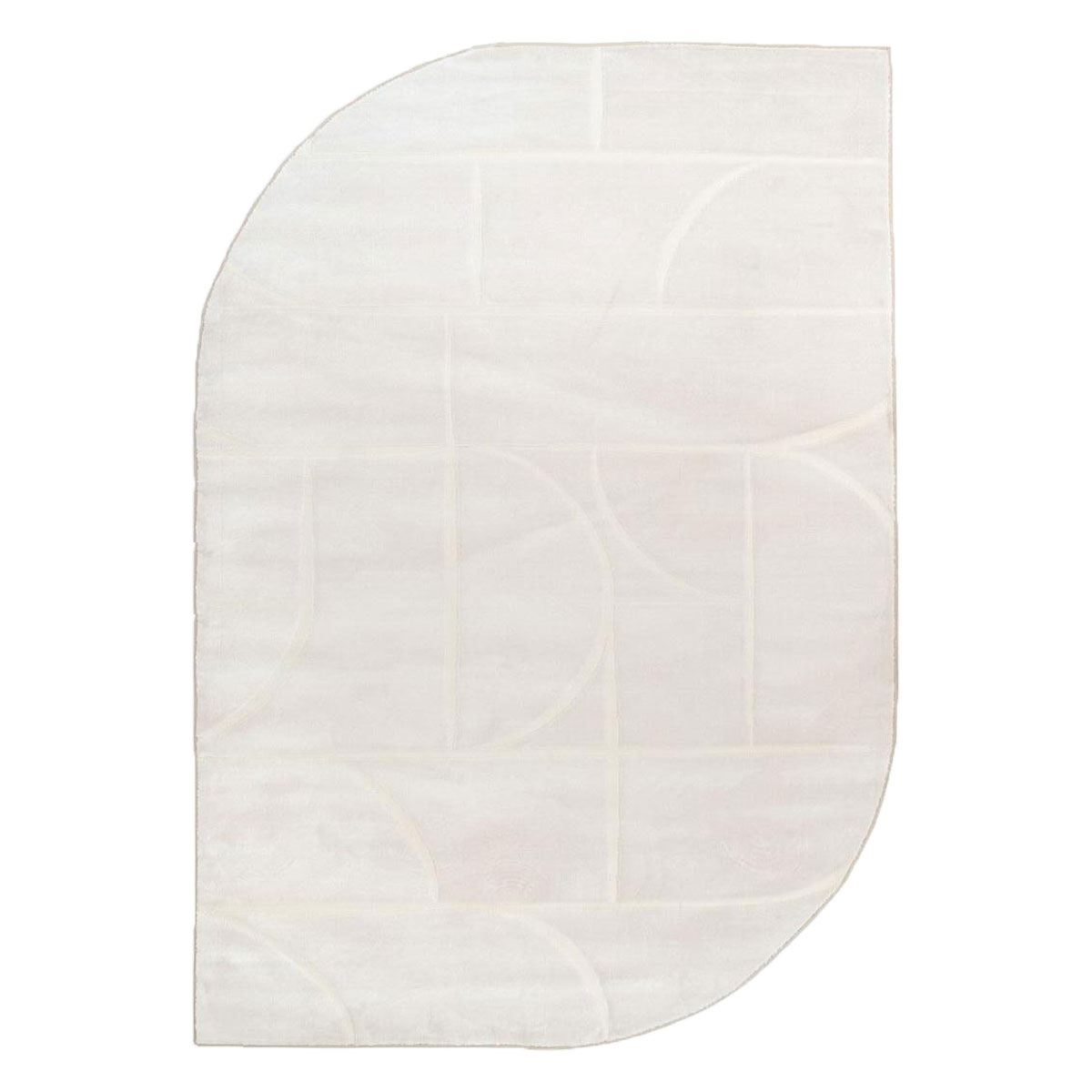 Χαλί (160x230) Ezzo Forma E460A1W Cream