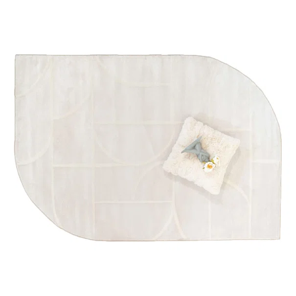 Χαλί (160x230) Ezzo Forma E460A1W Cream