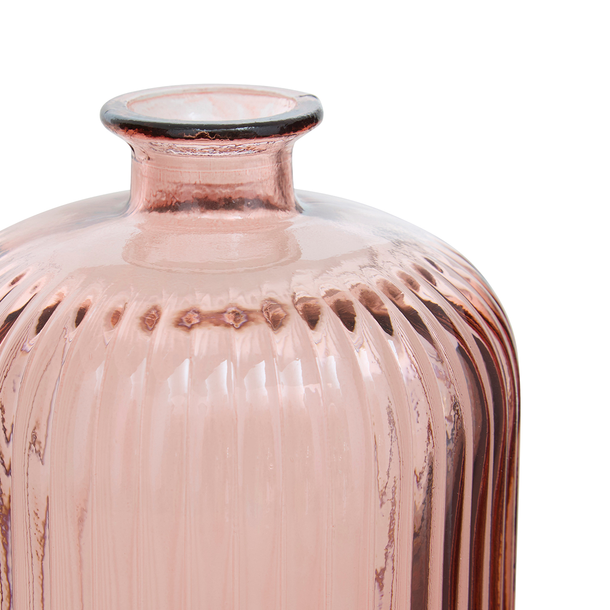Διακοσμητικό Βάζο (Φ15X23) A-S Luz Pink 206592C Διακόσμηση Διακοσμητικά Βάζα & Μπουκάλια Γυάλινα Spitishop