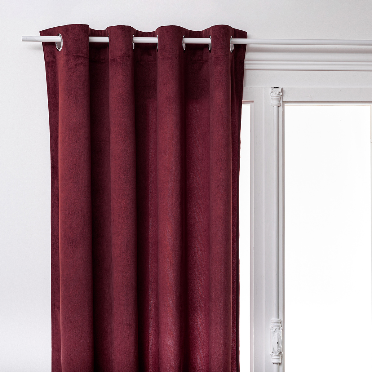 Κουρτίνα Βελουτέ (140X260) με Τρουκς A-S Lilou Garnet Red 146202J Όσα Αγαπήσατε Περισσότερο Μόλις Ξαναήρθαν - Είναι Πάλι Εδώ οι Κουρτίνες Που 