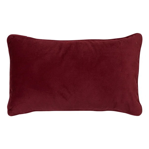 Διακοσμητικό Μαξιλάρι Βελουτέ (30x50) A-S Lilou Garnet Red 146201J