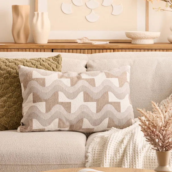 Διακοσμητικό Μαξιλάρι 2 Όψεων (38x58) A-S Floe Beige Linen 212431A