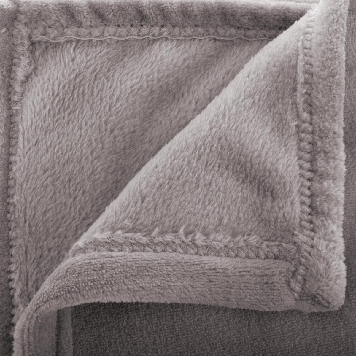 Κουβέρτα Fleece Ημίδιπλη (180X230) A-S Flannel Grey 156048B Λευκά Είδη Κρεβατοκάμαρας Κουβέρτες Μονές Spitishop