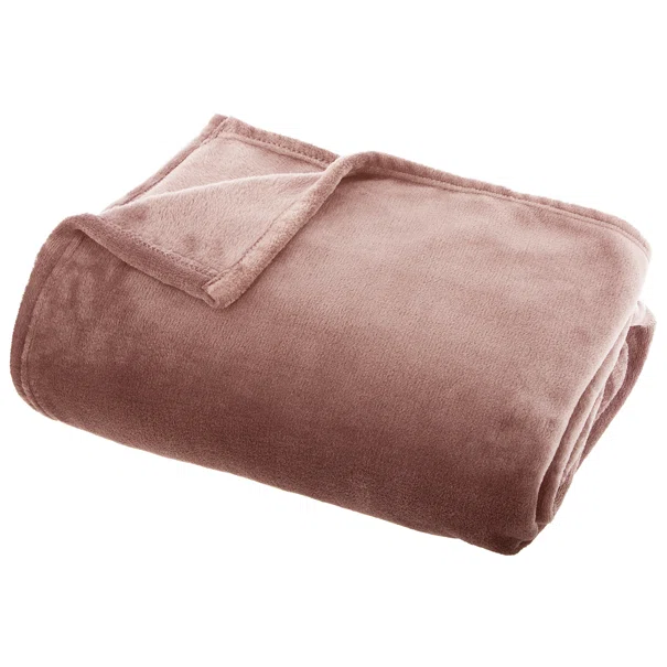Κουβέρτα Καναπέ Fleece (130x180) A-S Flannel Pink 156047P