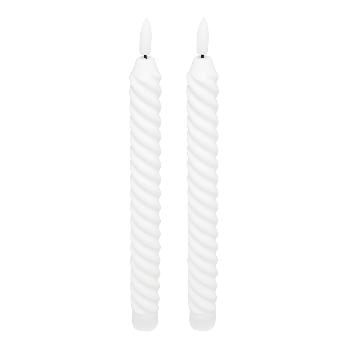 Διακοσμητικά Φωτιστικά Κεριά LED (Σετ 2τμχ) A-S Aloe White 207005A