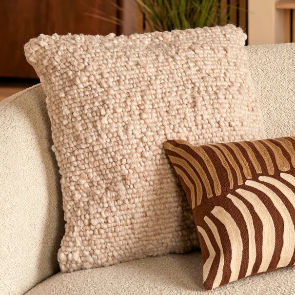 Διακοσμητικό Μαξιλάρι (45x45) A-S Volna Ivory 212544A