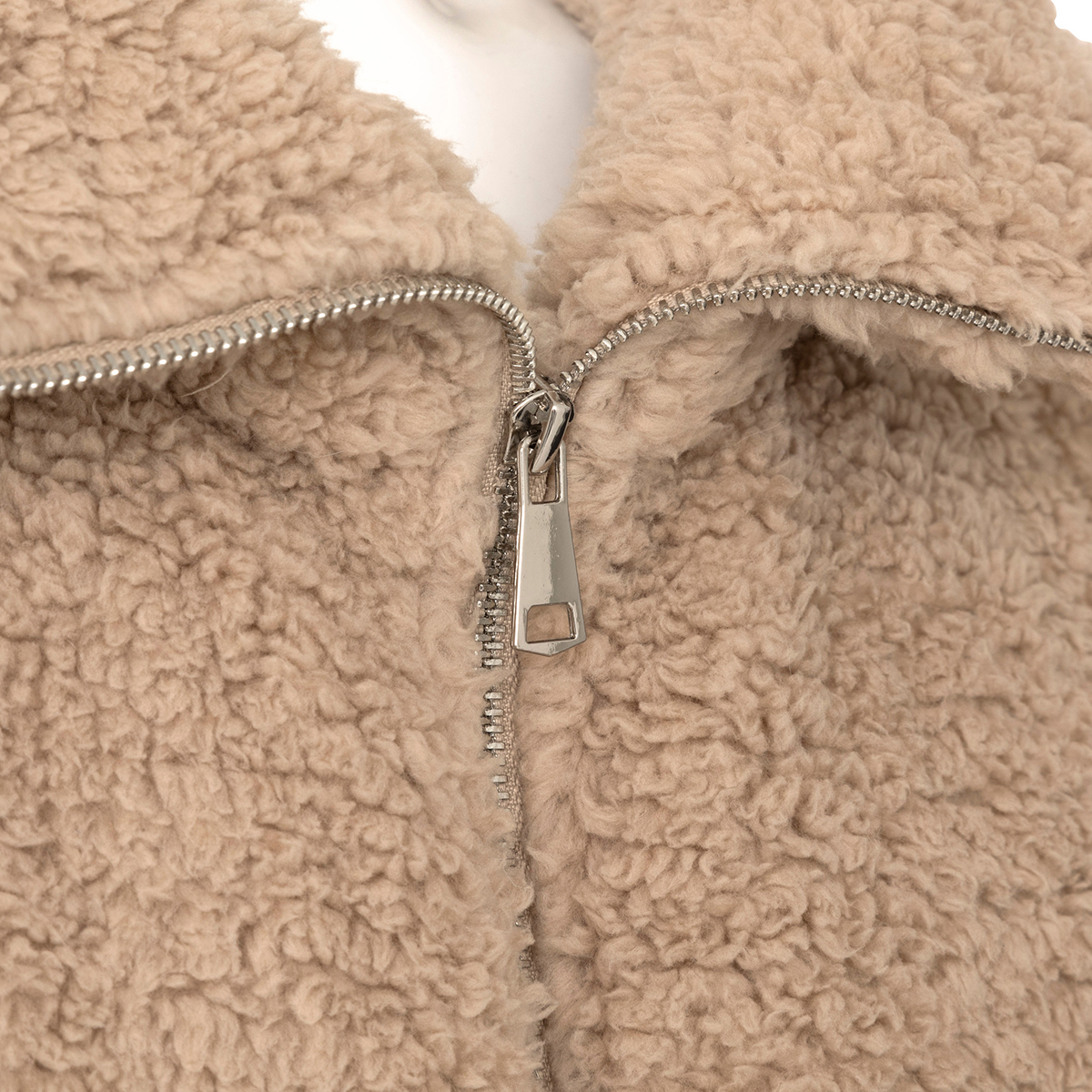 Fleece Φούτερ Με Sherpa (70x85) A-S Zipped 212517