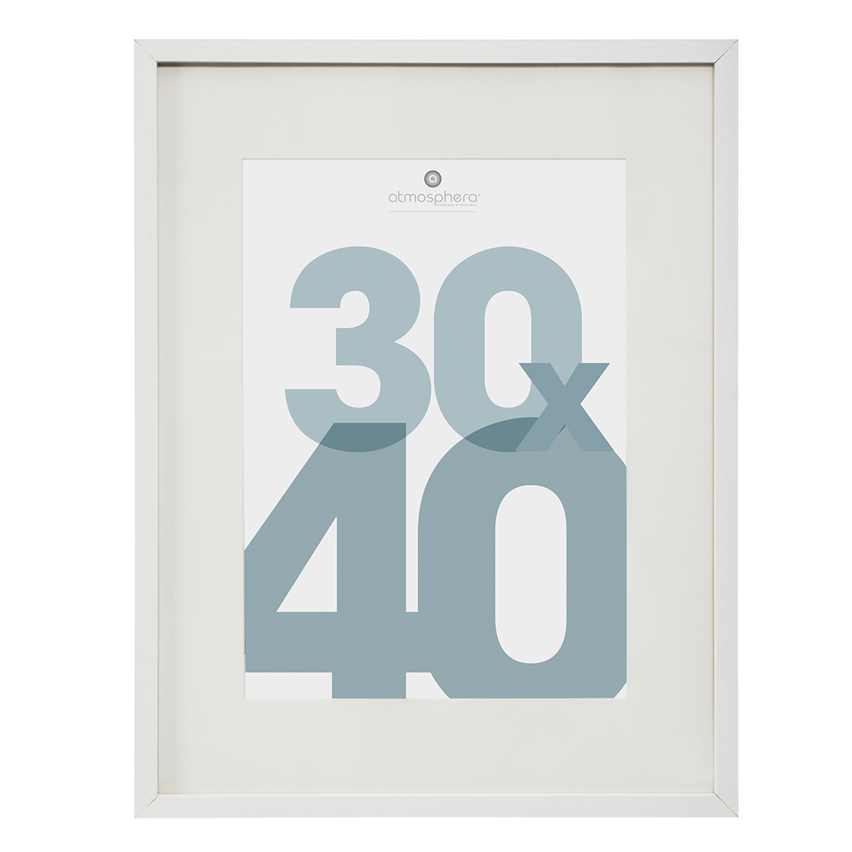 Κορνίζα Τοίχου (30x40) A-S Manu White 162355B