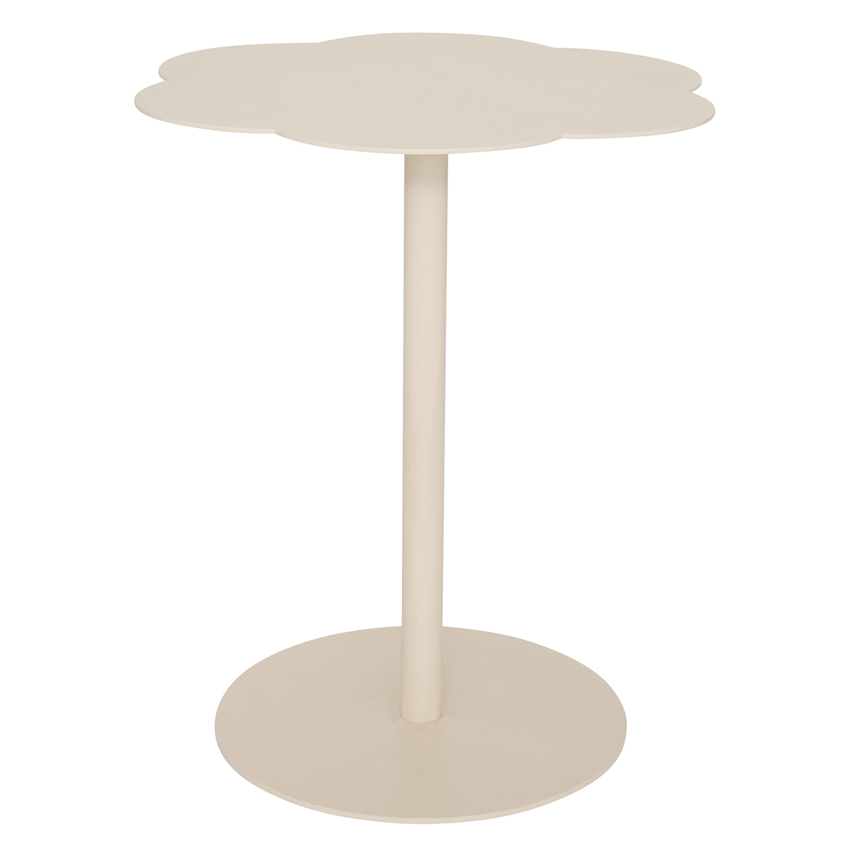 Βοηθητικό Τραπεζάκι (Φ43x50.5) A-S Fiora Ivory 206093