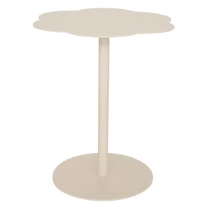 Βοηθητικό Τραπεζάκι (Φ43x50.5) A-S Fiora Ivory 206093