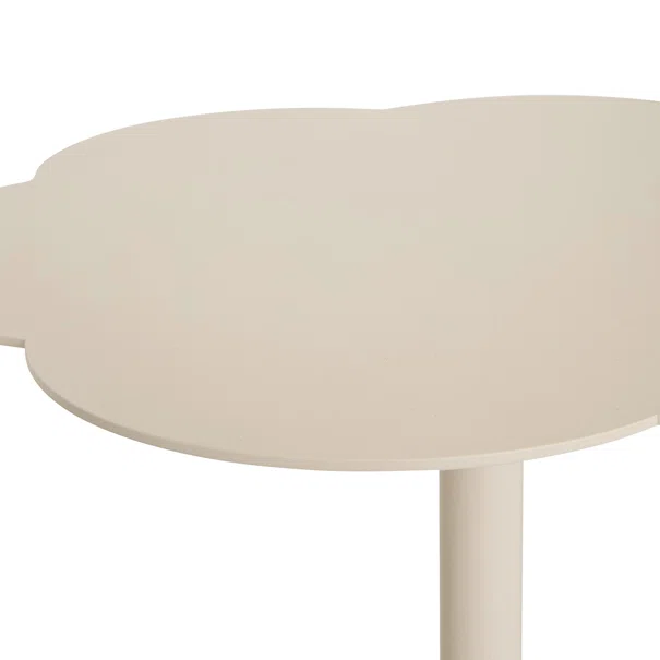 Βοηθητικό Τραπεζάκι (Φ43x50.5) A-S Fiora Ivory 206093