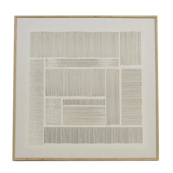 Πίνακας Με Κορνίζα (58x58) A-S Idrissa 210484