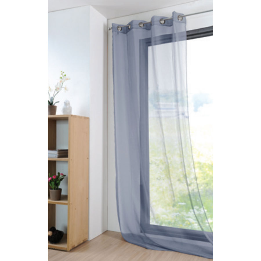 Κουρτίνα (135x260) Με Τρουκς S-F Monna Denim R61697023VL