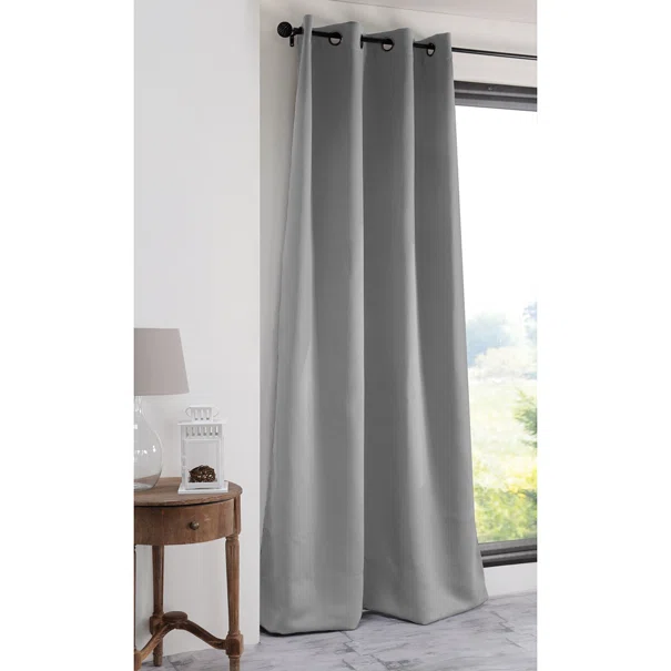 Κουρτίνα (140x280) Με Τρουκς S-F Notte Gris R91840005