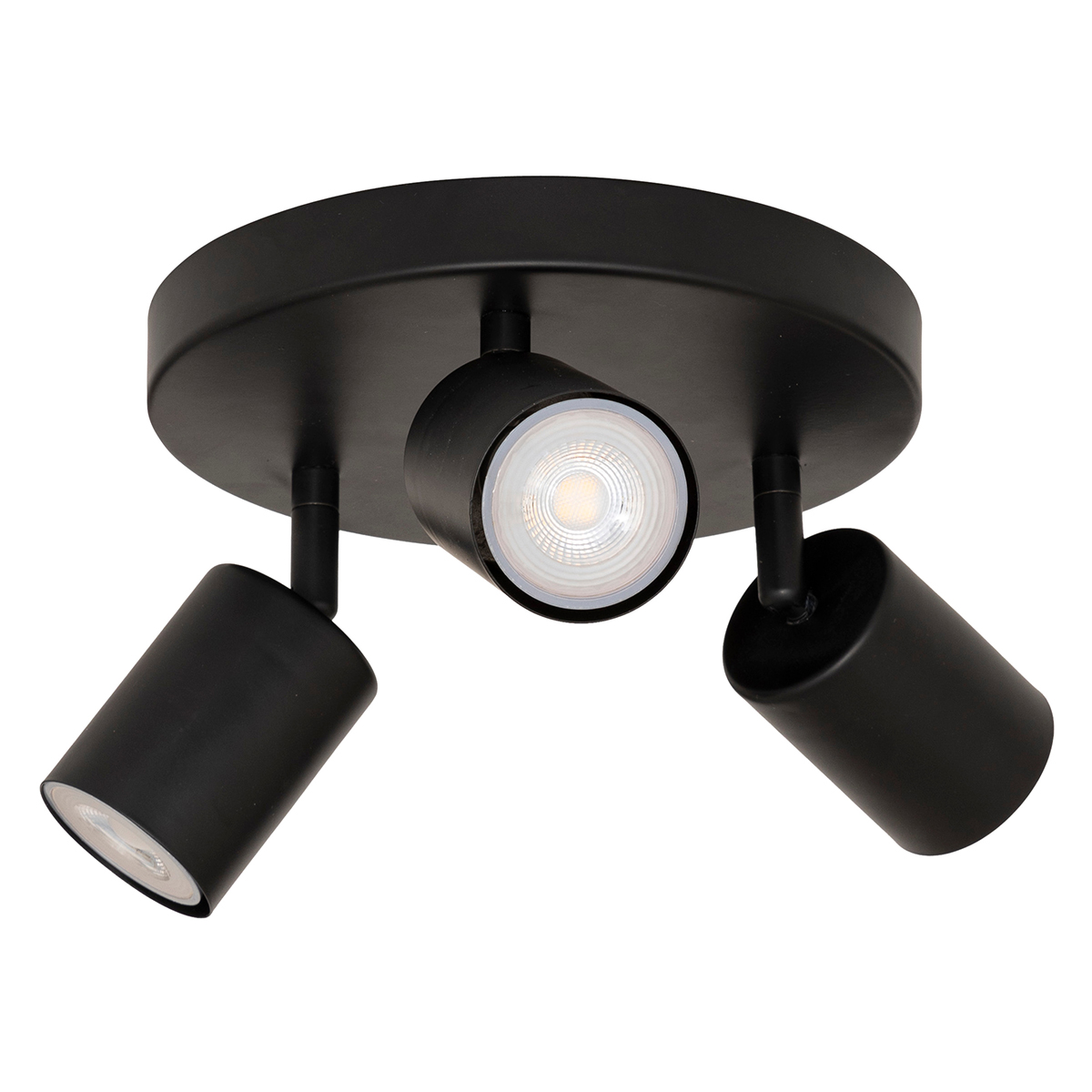 Σποτ Τρίφωτο A-S Vico Black 205980A