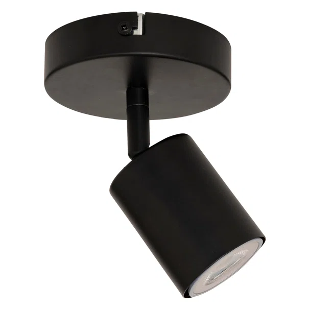 Σποτ Μονόφωτο A-S Vico Black 205930A