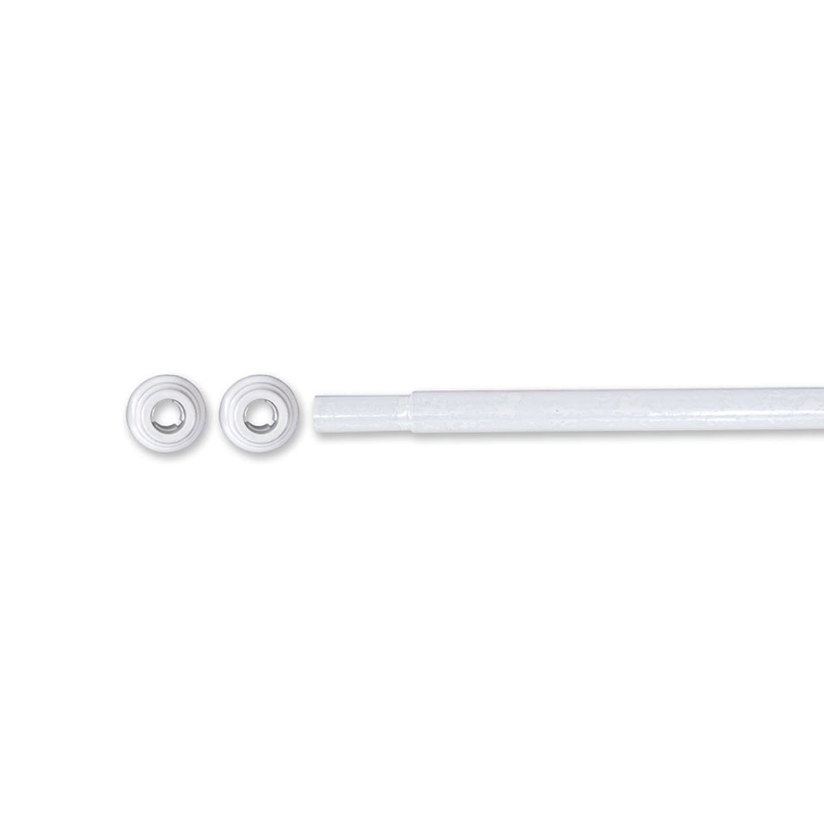 Πτυσσόμενος Βραχίονας Μπάνιου 115-220Cm Rainbow 03301 001 White Μπάνιο Βραχίονες Spitishop