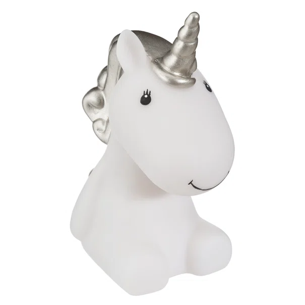 Παιδικό Φωτάκι Νυκτός LED A-S Unicorn 158505 Silver