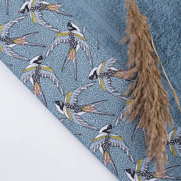 Πετσέτα Προσώπου (50x90) White Fabric Swallow Aqua 600gsm
