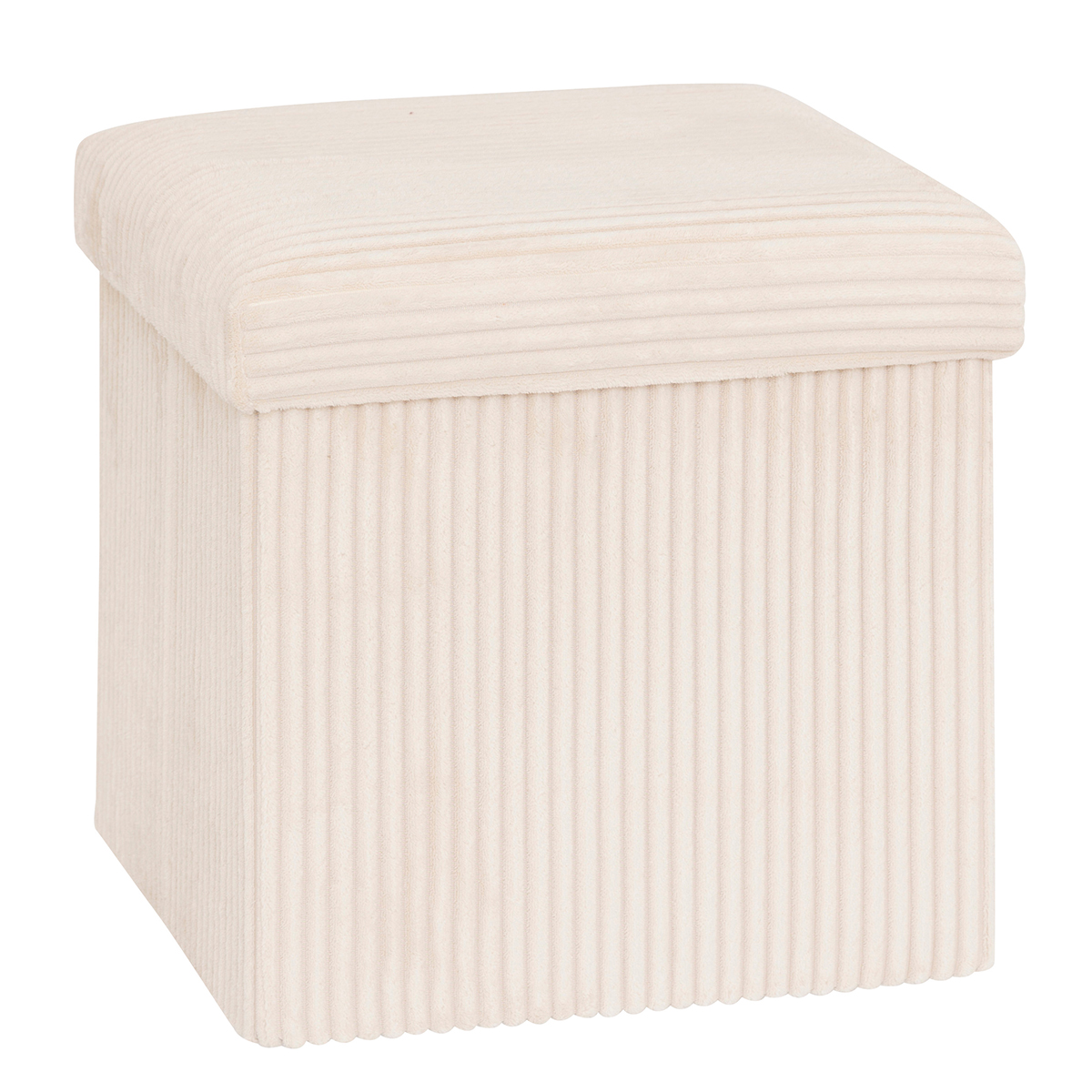 Σκαμπό Με Αποθηκευτικό Χώρο (38x38x38) A-S Arum Ivory 207381A