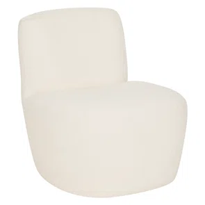 Πολυθρόνα Μπουκλέ (63x71x68) A-S Leone Ivory 202214E