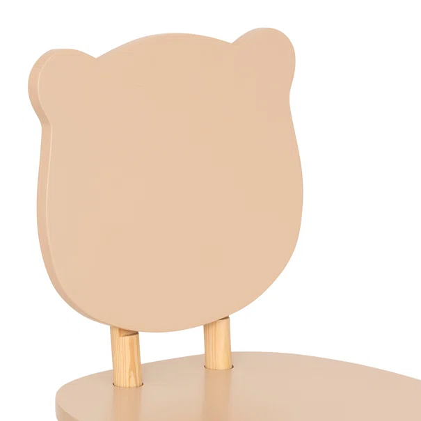 Παιδική Καρέκλα (26x26x49) A-S Sweet Bear Beige 174315C