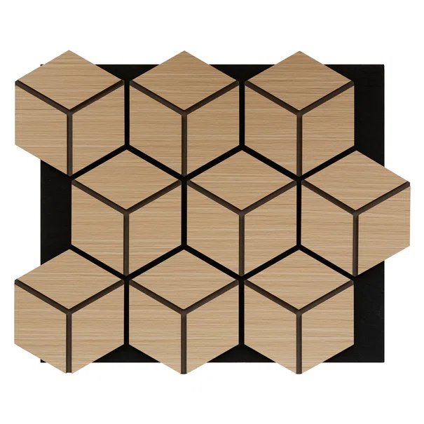 3D Πάνελ Τοίχου Ξύλινο (56x69) A-S Clint 212911