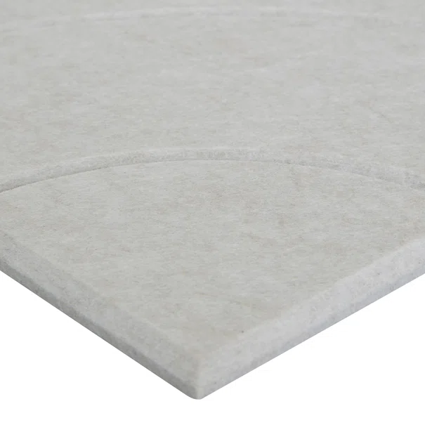 3D Πάνελ Τοίχου Πλαστικά (Σετ 4τμχ) A-S Felt Arched Grey 212907