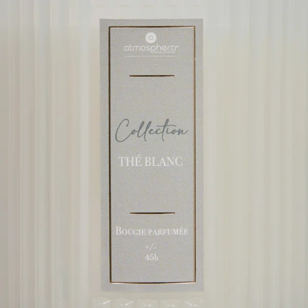Κερί Αρωματικό 290gr (Φ8.8x10) A-S The Blanc 211726A