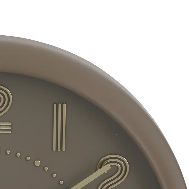 Ρολόι Τοίχου (Φ30) A-S Alizee Taupe 212933A