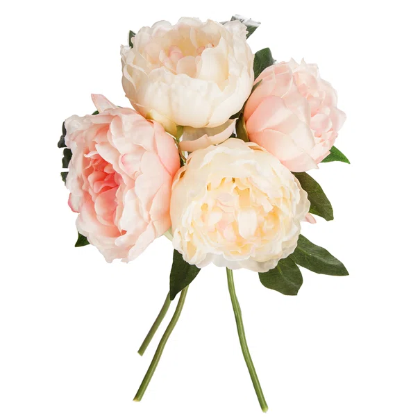 Τεχνητό Μπουκέτο Λουλουδιών 30εκ. A-S Peonies 110348A
