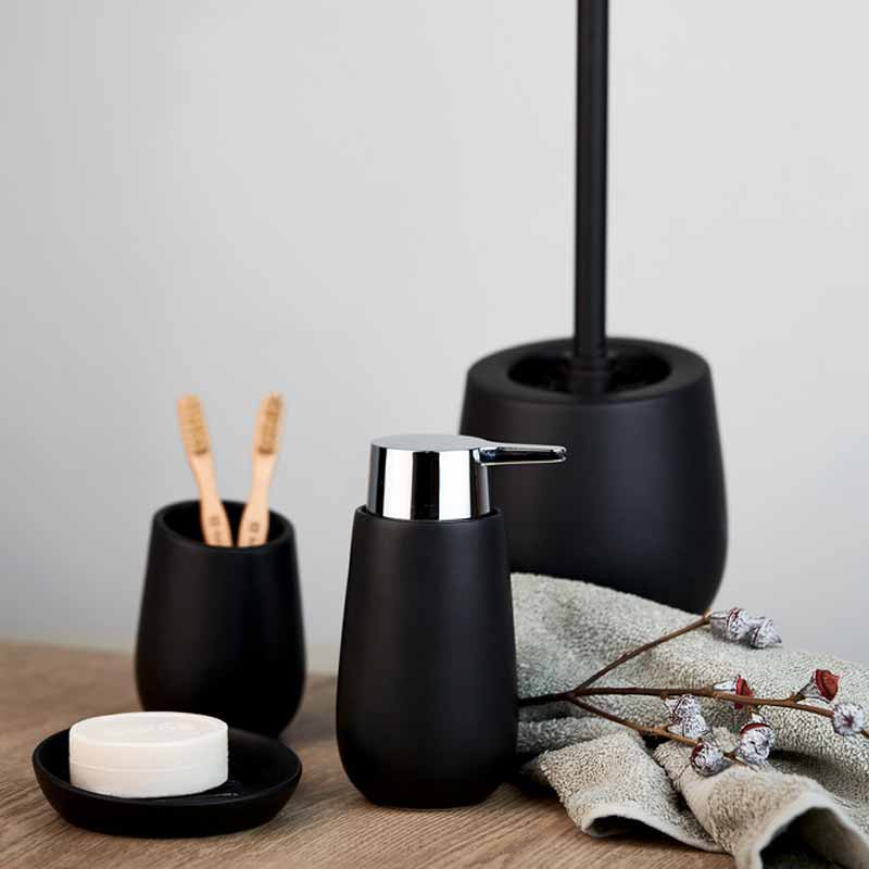 Dispenser Μπάνιου 320Ml Wenko Badi Black 23652100 Μπάνιο Αξεσουάρ Spitishop