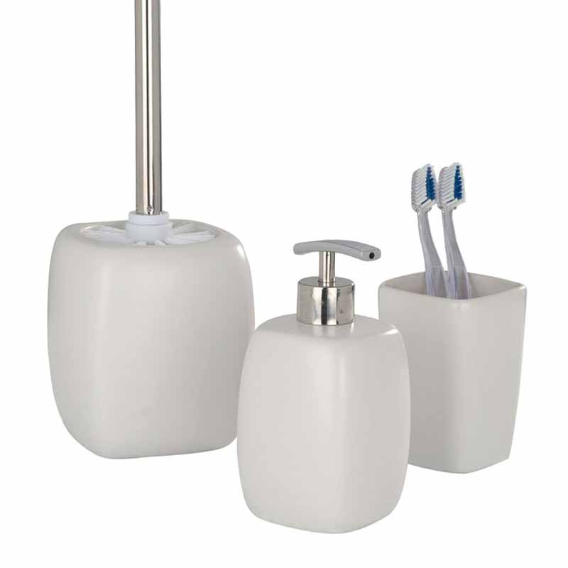 Dispenser Μπάνιου 410ml Wenko Faro White 20020100