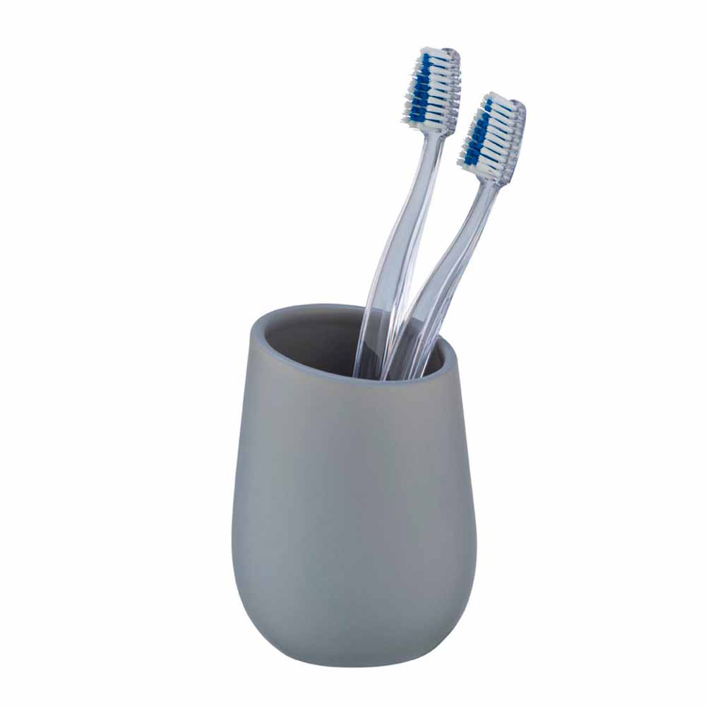 Ποτηροθήκη Μπάνιου Wenko Badi Grey 23647100