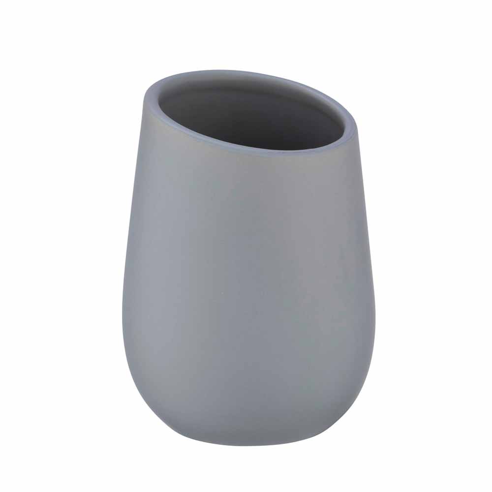 Ποτηροθήκη Μπάνιου Wenko Badi Grey 23647100