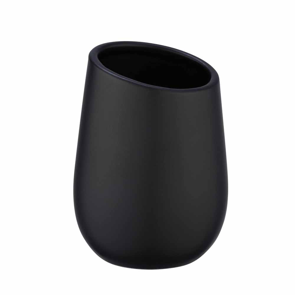 Ποτηροθήκη Μπάνιου Wenko Badi Black 23651100