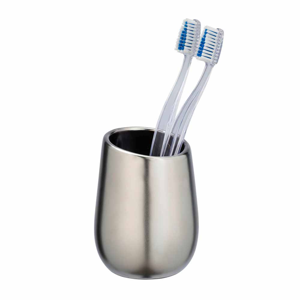 Ποτηροθήκη Μπάνιου Wenko Badi Chrome Matt 24137100