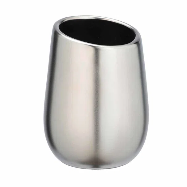 Ποτηροθήκη Μπάνιου Wenko Badi Chrome Matt 24137100