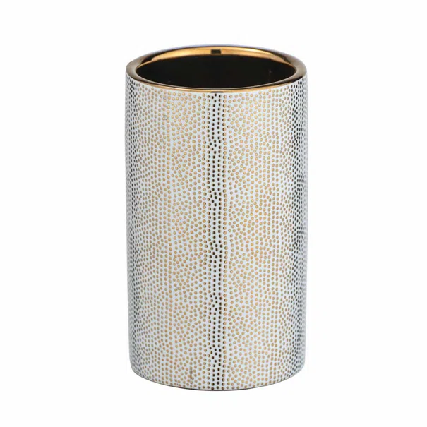 Ποτηροθήκη Μπάνιου Wenko Nuria White/Gold 24184100