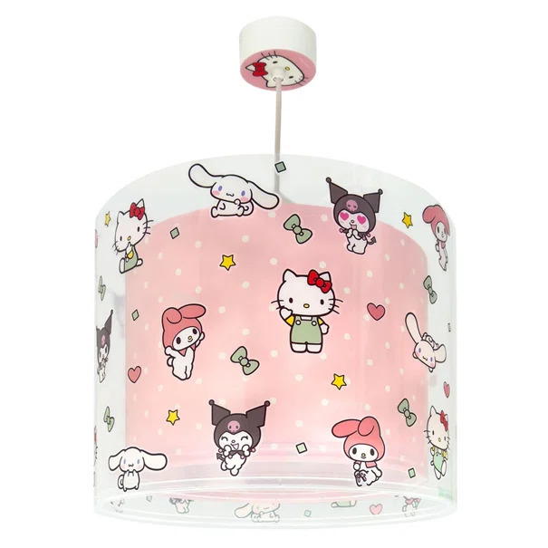 Παιδικό Φωτιστικό Οροφής Μονόφωτο Ango Hello Kitty & Friends 41252